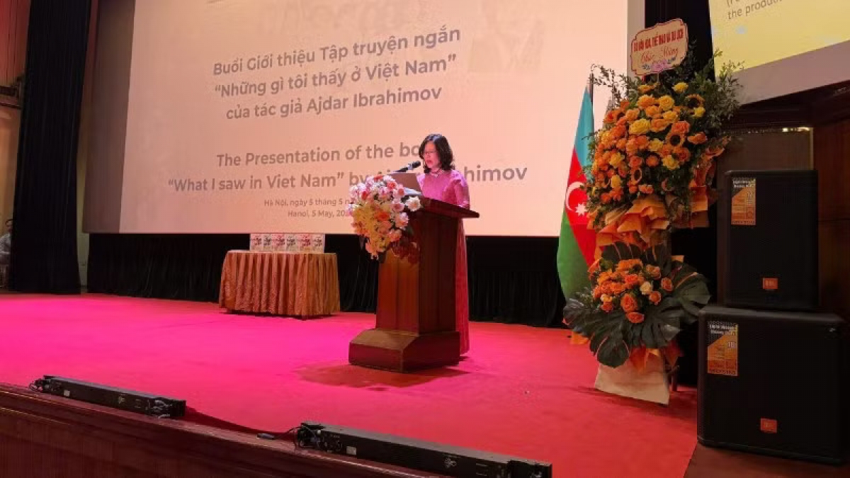 Vietnam Film Institute Director Le Thi Ha (Photo: Azerbaijani Embassy)