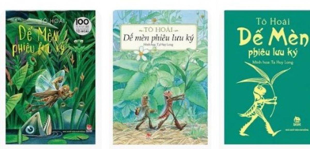 Một số phiên bản dế mèn phiêu lưu ký (Tô Hoài - minh họa Tạ Huy Long)