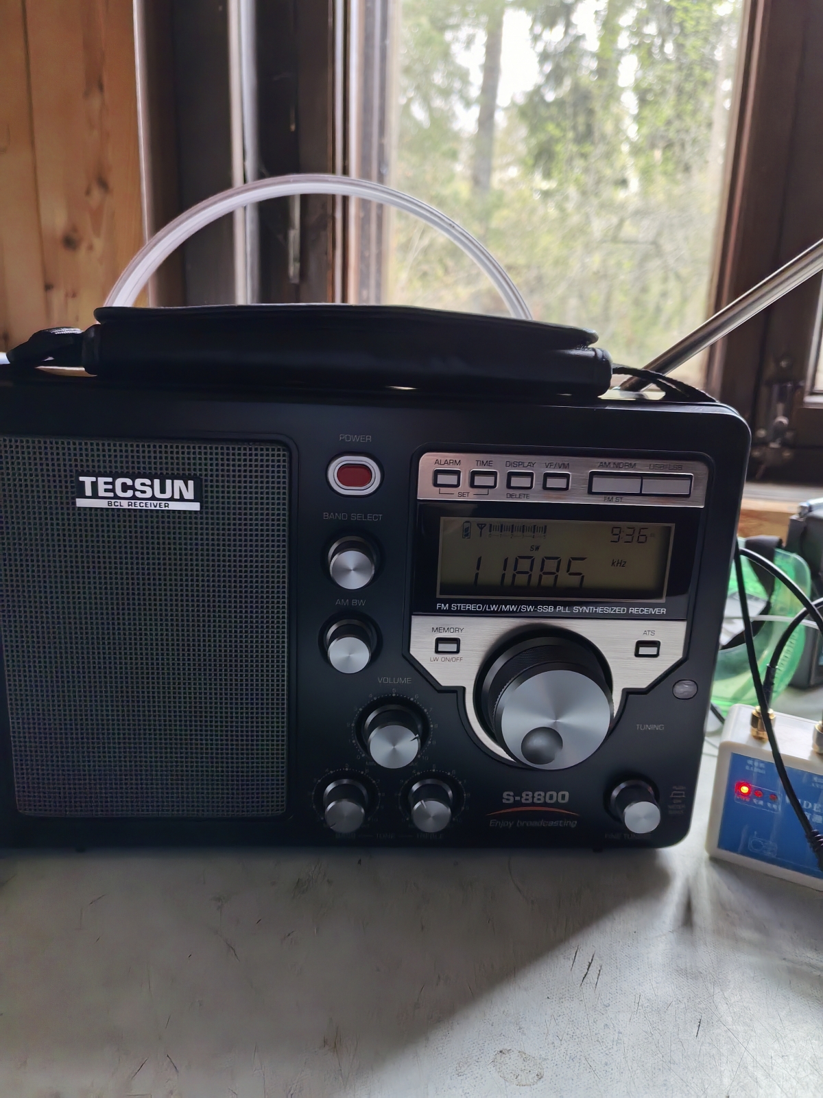 "Thank you for mentioning my name in the Letter Box. That was very nice. I send for you a photograph of my receiver. I hope, you will love with it.Thank you again and best wishes," Ivan Lebedev, Russia.