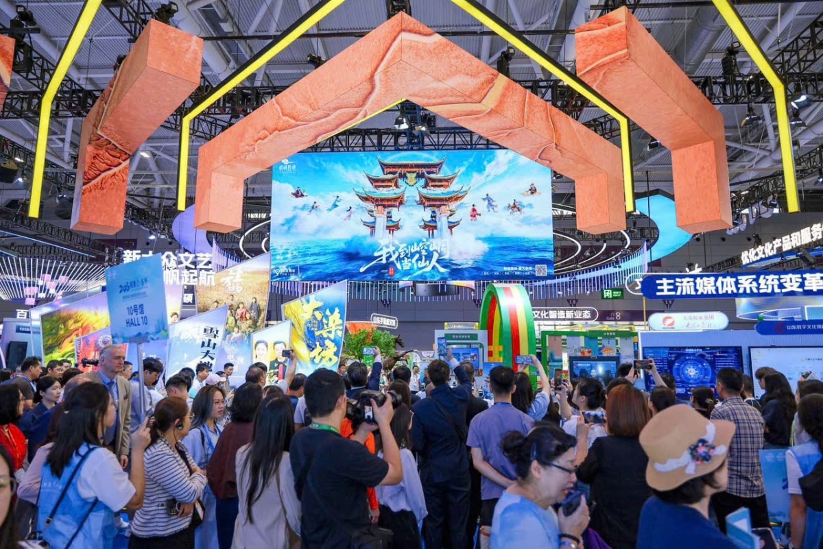 Die 22. internationale Kulturindustriemesse im chinesischen Shenzhen. (Foto: Vietnamesisches Generalkonsultat in Guangdong)