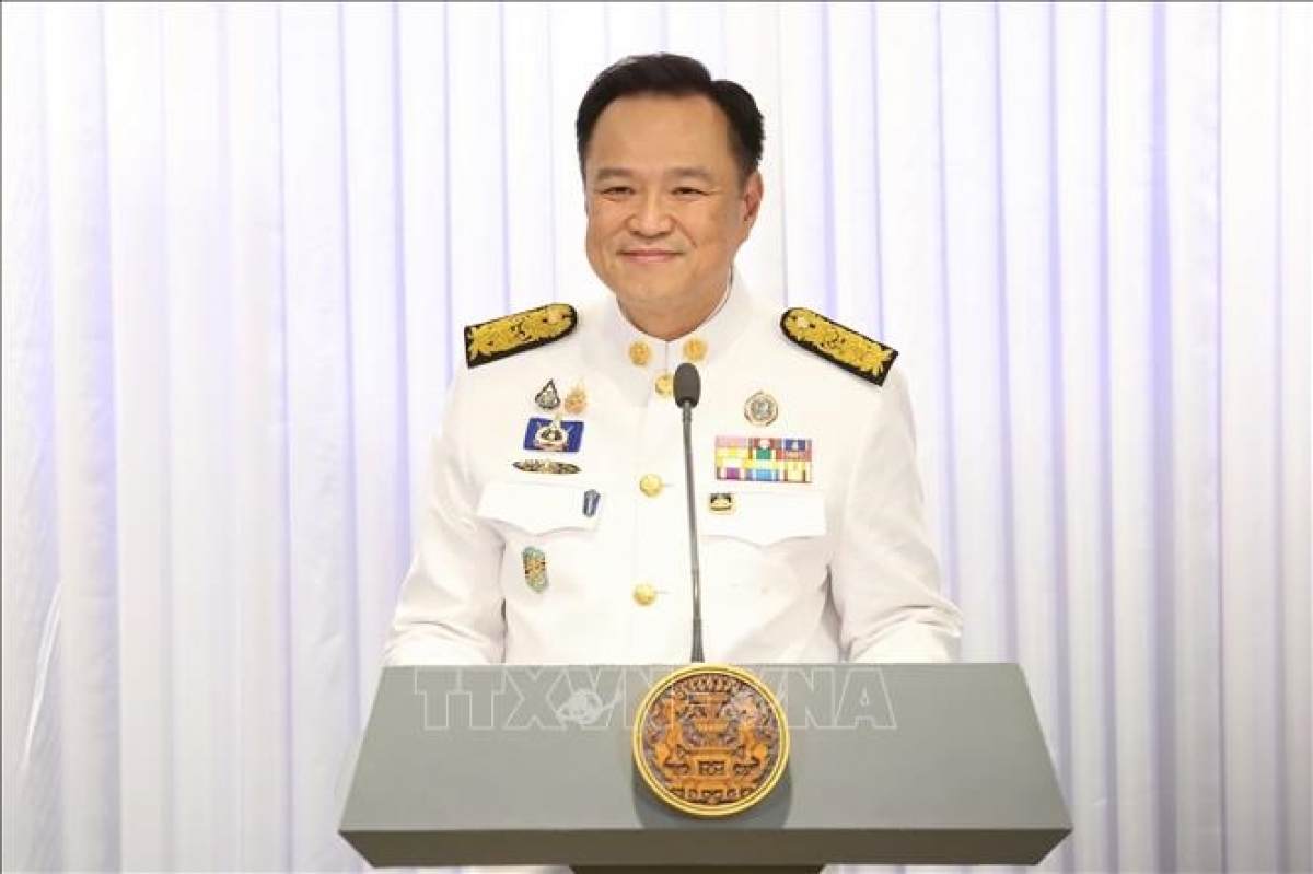 Der thailändische Preminister Anutin Charnvirakul. (Foto: VNA)