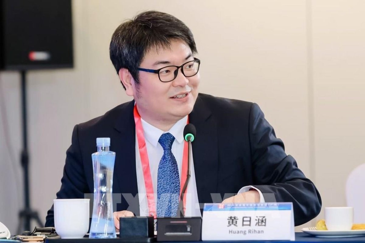 中国福建省华侨大学教授黄日涵       图自: TTXVN