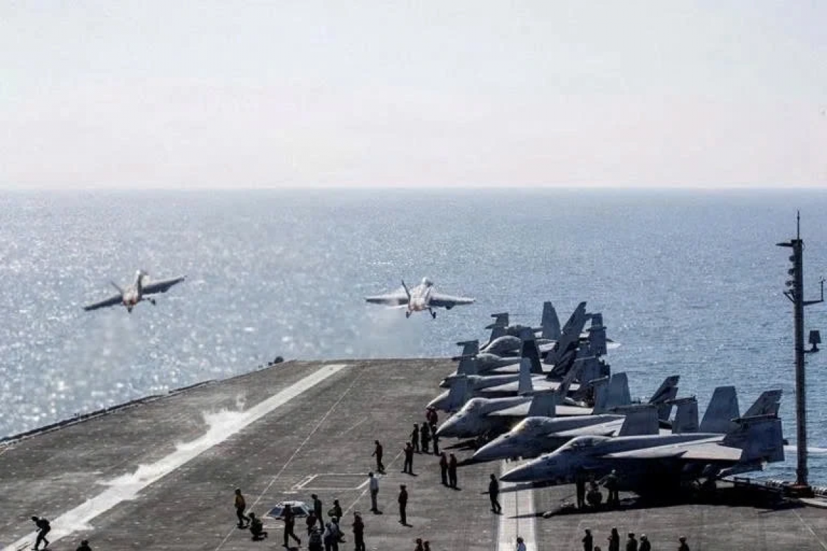 Peralatan militer AS mendukung Operasi Epic Fury di Iran. Foto: REUTERS