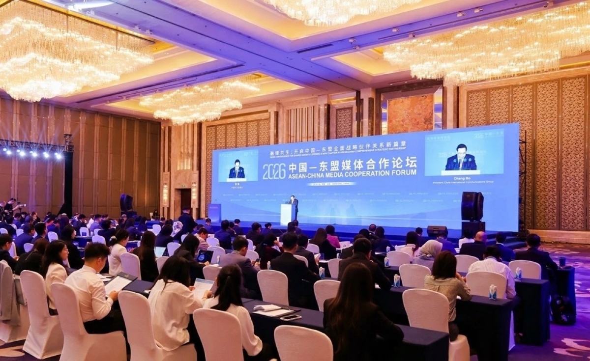 Forum Kerja Sama Media ASEAN-China 2026. Foto: VOV