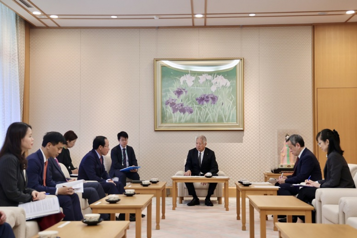 会見の様子（写真：VGP/Thu Sa）