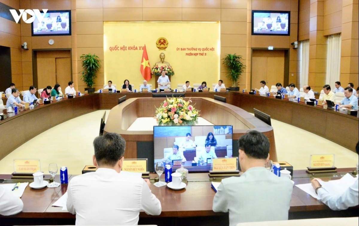 Sidang tersebut (Foto: VOV)