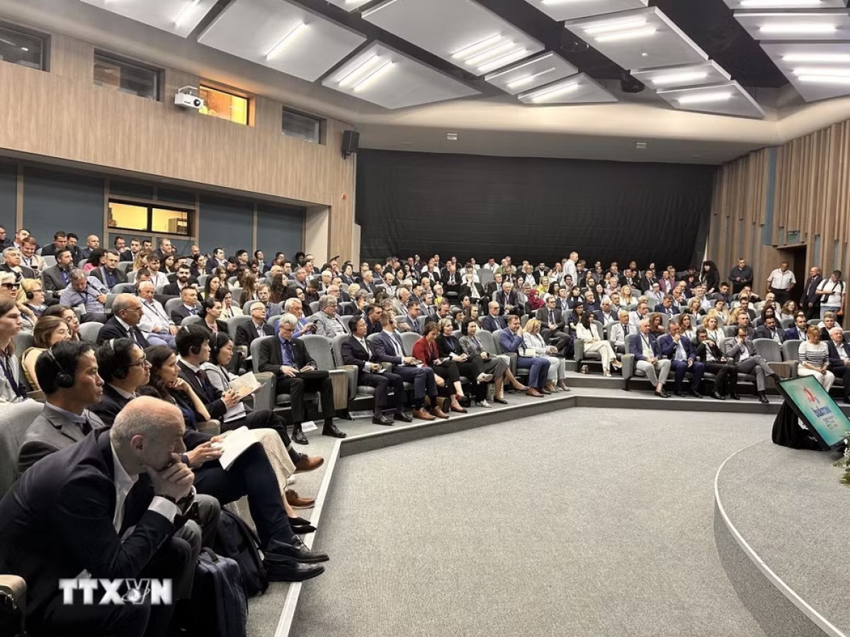 At the annual international workshop titled “Bulgarian Nuclear Energy – National, Regional and Global Energy Security,” in Varna from June 10 to 12 (Photo: VNA).