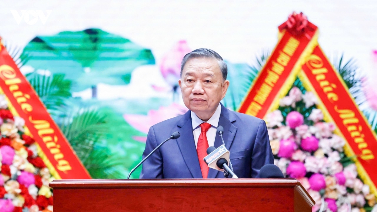 Sekjen sekaligus Presiden To Lam. Foto: VOV