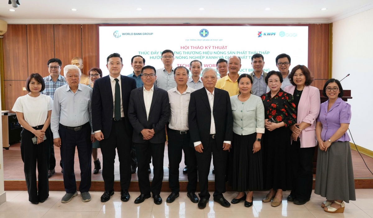Hội thảo kỹ thuật thúc đẩy nông nghiệp xanh và phát thải thấp.