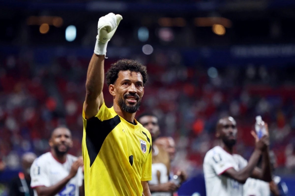 カーボベルデ代表GKジョジマール・ディアス選手、スペイン戦で好セーブを連発する活躍を見せた（写真：REUTERS）