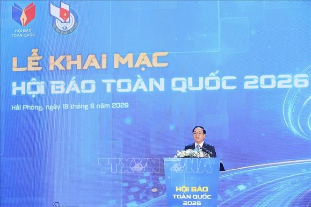 Ủy viên Bộ Chính trị, Bí thư Trung ương Đảng, Trưởng ban Tuyên giáo và Dân vận Trung ương Trịnh Văn Quyết. Ảnh: Minh Quyết/ TTXVN