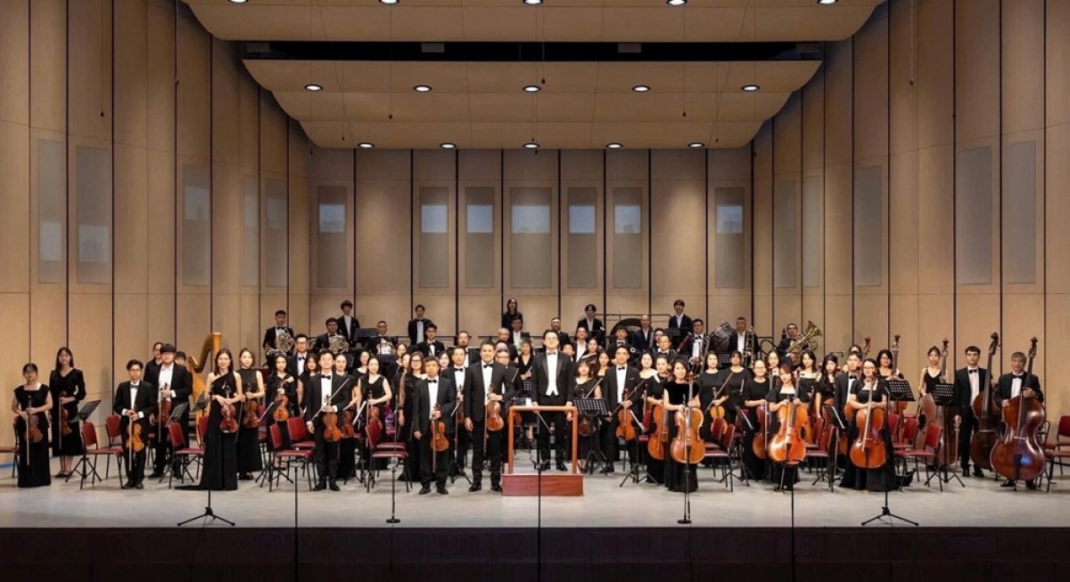 Das Sinfonieorchester von Hanoi. (Foto: baovanhoa.vn)