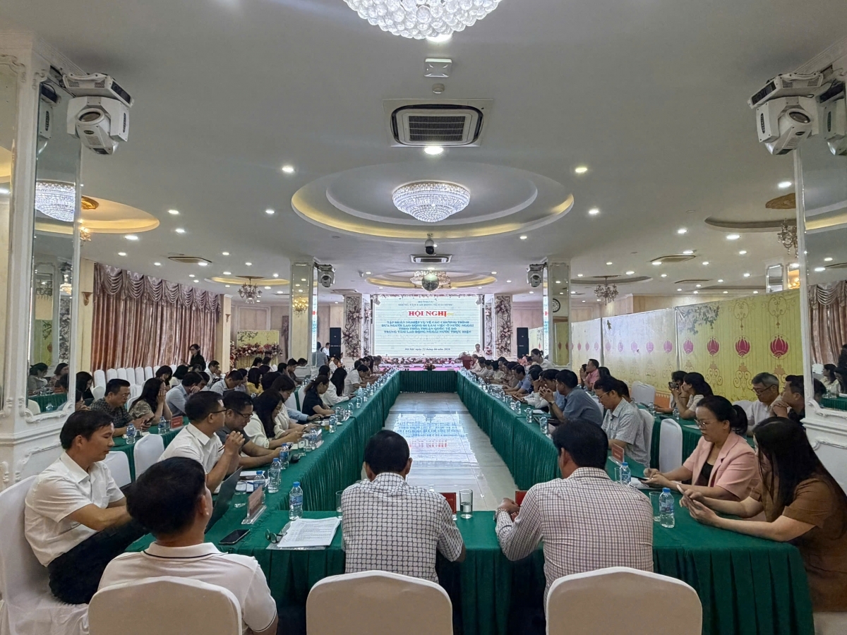 A view of the training conference (Photo: VOV)