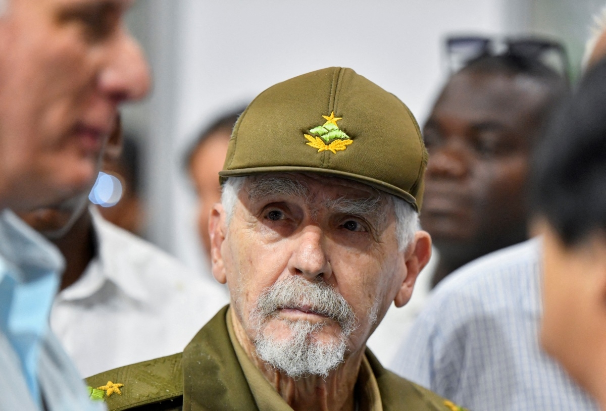 El comandante de la Revolución y viceprimer ministro de Cuba, Ramiro Valdés Menéndez. Foto de archivo: REUTERS/Norlys Perez