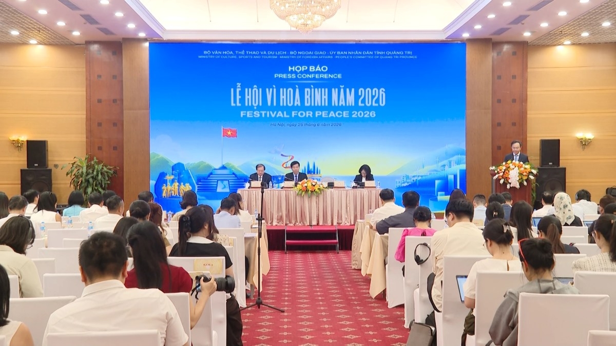 平和祭2026に関する記者会見（写真：baoquangtri.vn）