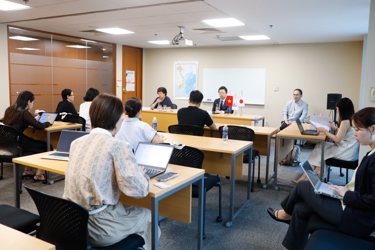 記者会見の様子（写真：JICA）