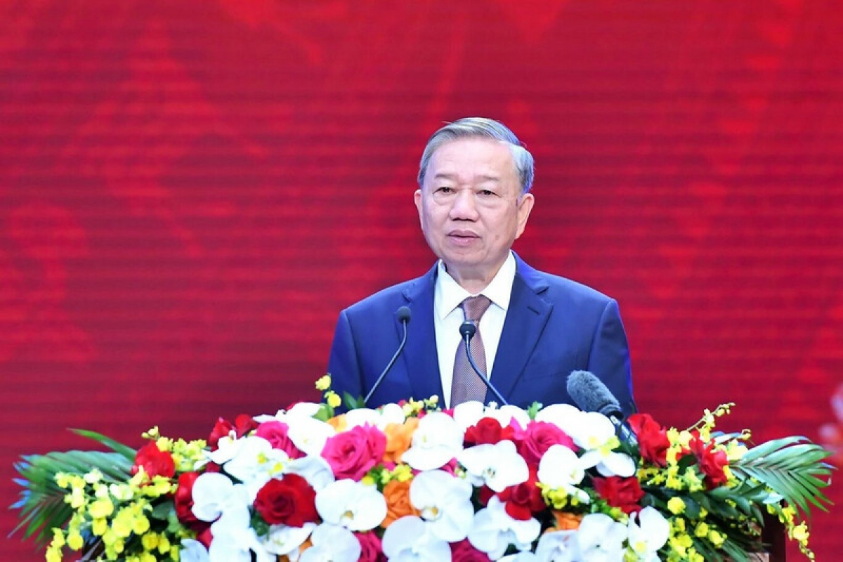 Party General Secretary and State President To Lam (Photo: VGP)