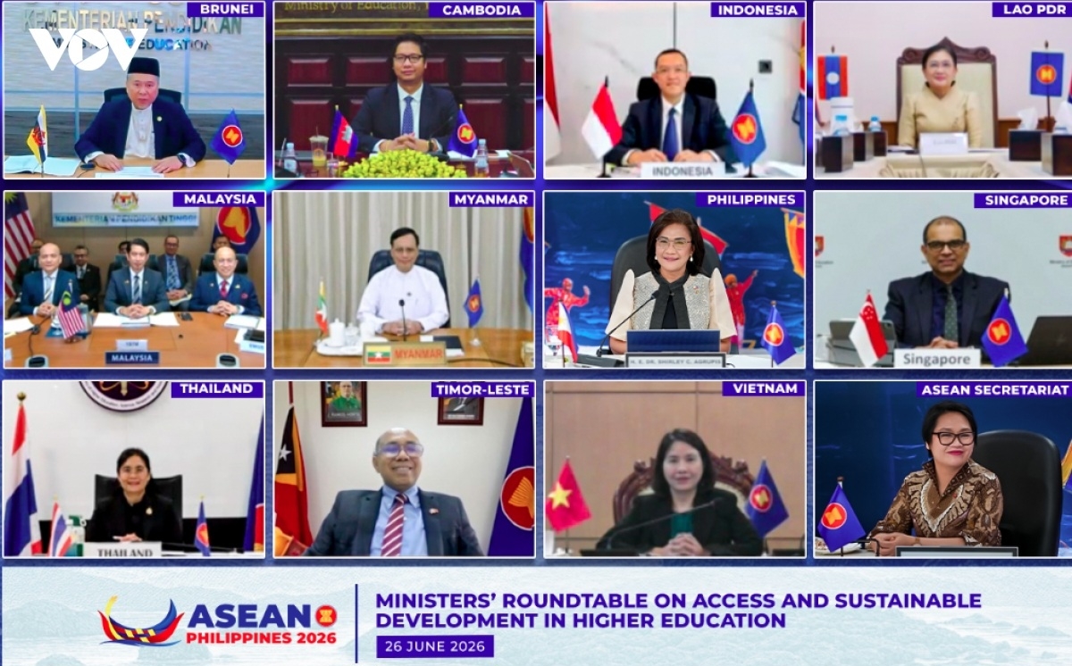 การประชุมโต๊ะกลมระดับรัฐมนตรีด้านการอุดมศึกษาของประเทศสมาชิกอาเซียน