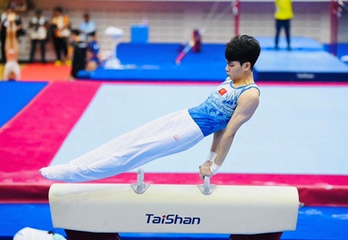 Xuan Thien ist einer der Athleten, die bei den Asiatischen Turnmeisterschaften 2026 antreten werden. (Foto: Minh Dan/laodong.vn)