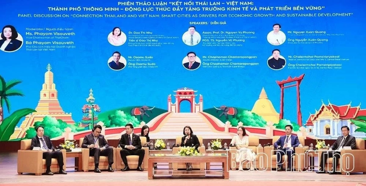นาย ชัพมนต์ จันทรพงศ์พันธุ์ เข้าร่วมการหารือในกรอบโครงการ “Thai Connect in Phu Tho 2026” (baoquocte.vn)