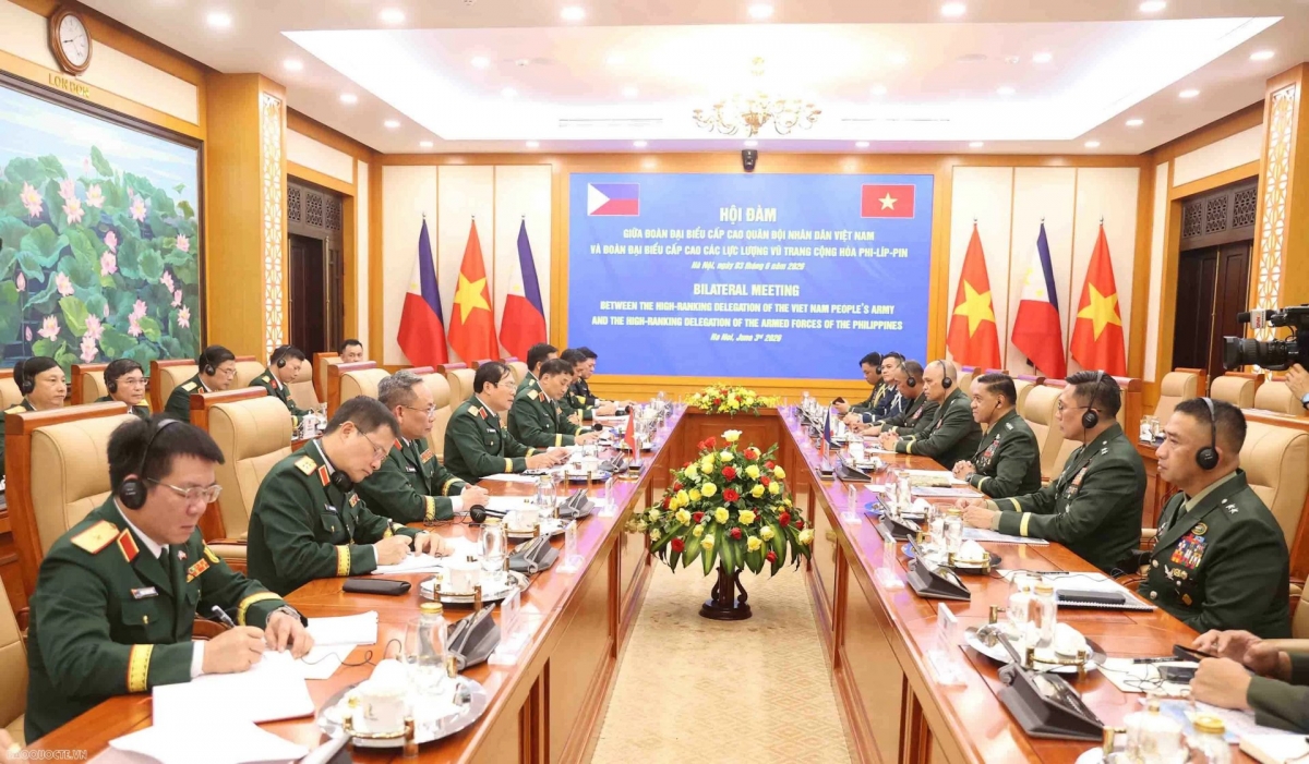 Pembicaraan tersebut. Foto: baoquocte.vn