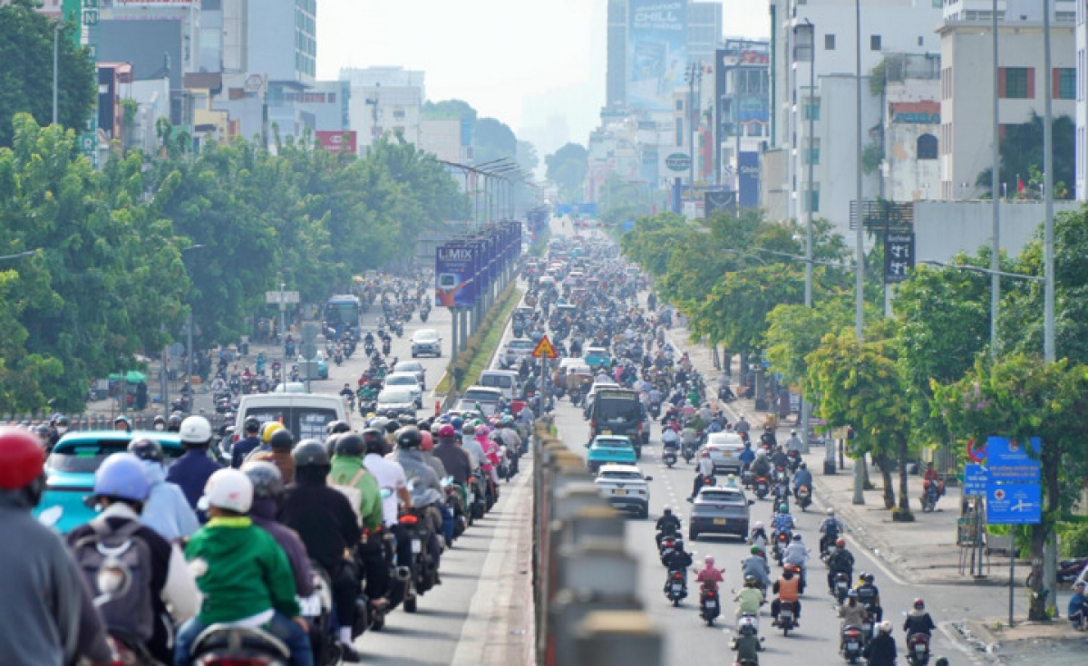 Vùng phát thải thấp được đề xuất rộng lớn gần như toàn bộ khu vực TP.HCM cũ.