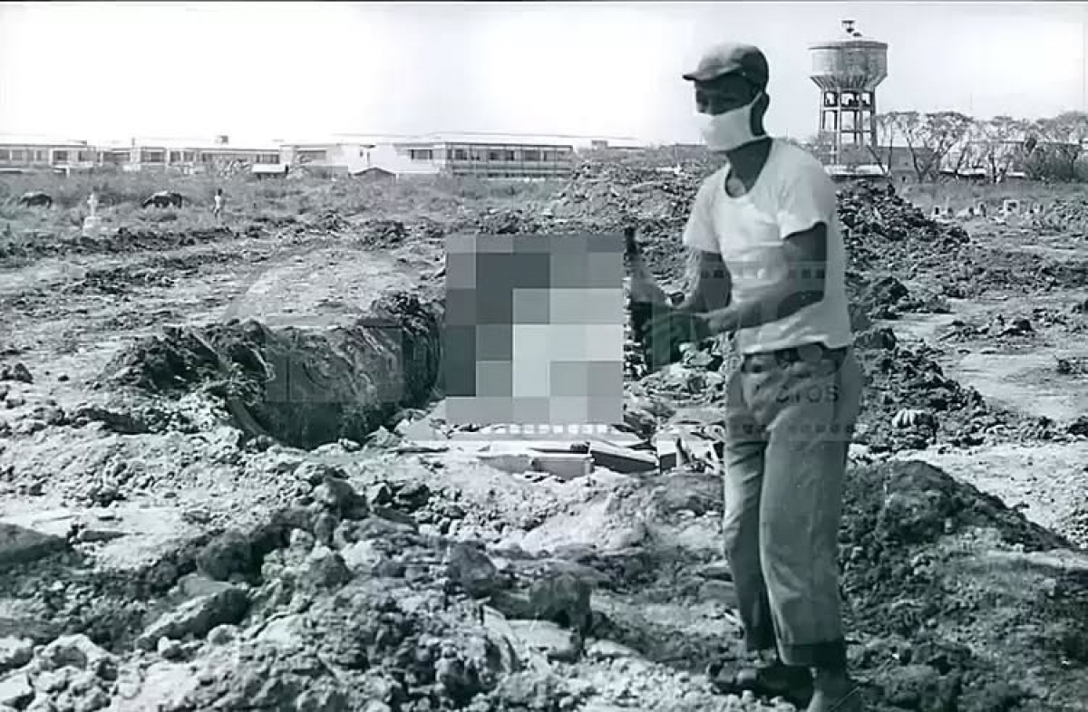 The second photo that architect Nguyen Xuan Thang mentioned. (Photo: Ho Chi Minh City's Military Command)