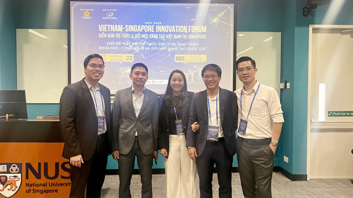 Sự kiện Diễn đàn Trí thức và Đổi mới Sáng tạo Việt Nam tại Singapore (VSIF 2026) do Ban Liên lạc Cộng đồng người Việt Nam tại Singapore tổ chức với sự bảo trợ của Đại sứ quán Việt Nam tại Singapore mang lại tiếng vang lớn trong cộng đồng.