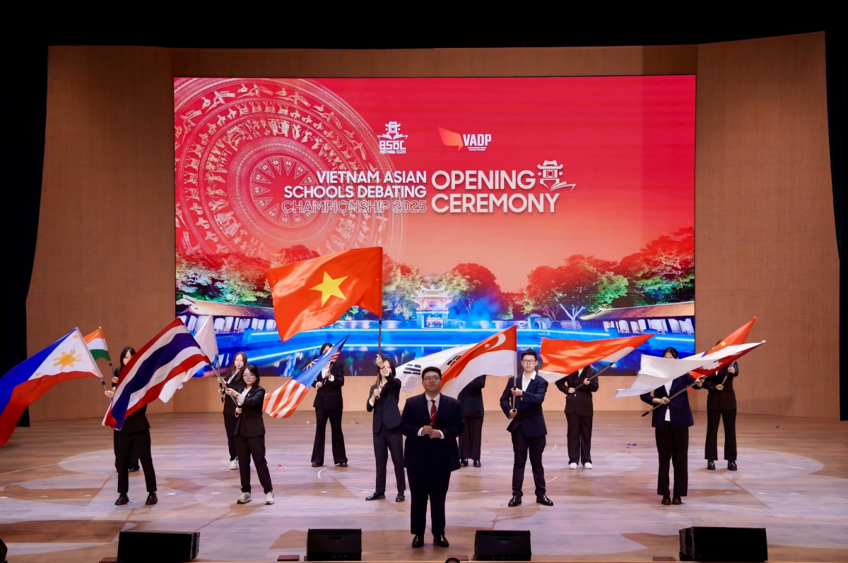 Giải Tranh biện học sinh Châu Á sẽ được tổ chức tại Việt Nam.