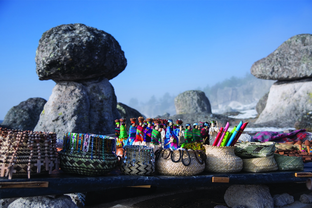 Artesanía, Valle de los Hongos, en el estado de Chihuahua, México. Fuente: IMER