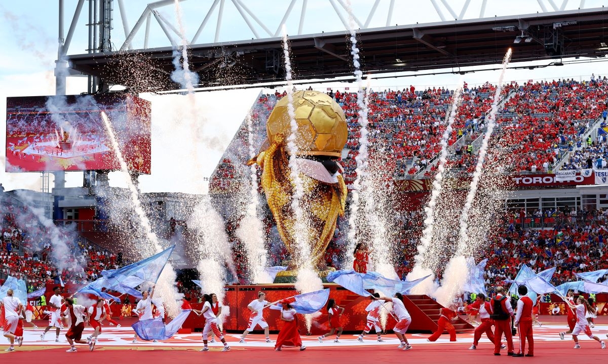The opening ceremony of the 2026 FIFA World Cup at Toronto Stadium in Toronto, Canada, June 12, 2026 (Photo: REUTERS/ Bernadett Szabo)