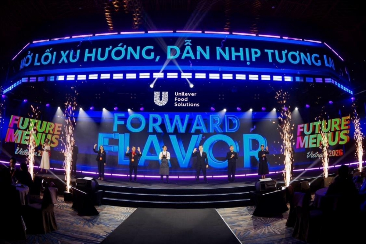 Sự kiện Future Menus 2026 với chủ đề "Mở lối xu hướng - Dẫn nhịp tương lai". Ảnh: Ban tổ chức