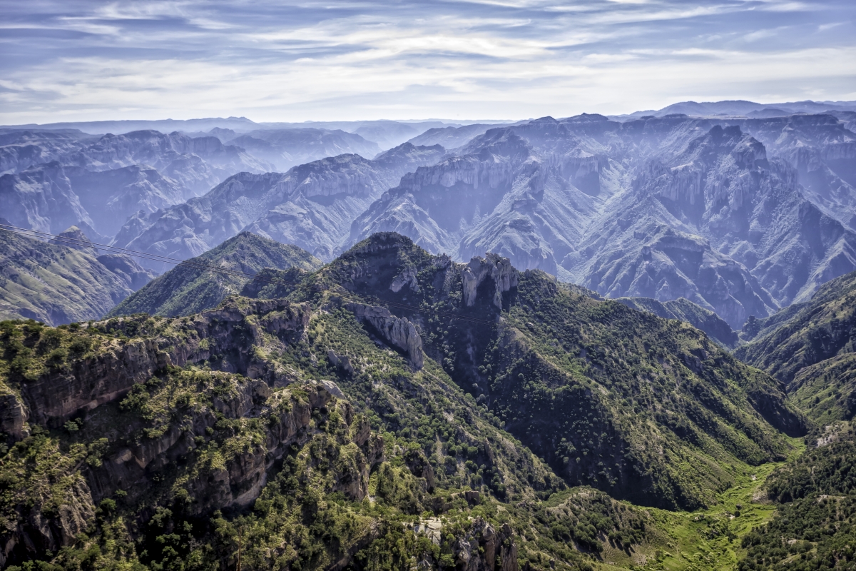 Barrancas del Cobre, en el estado de Chihuahua, México. Fuente: IMER
