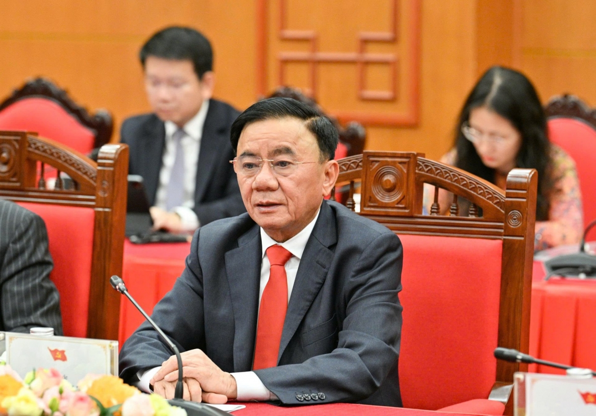 Politburo member and Permanent member of the Communist Party of Vietnam Central Committee’s Secretariat Tran Cam Tu (Photo: Hoang An/VOV1)