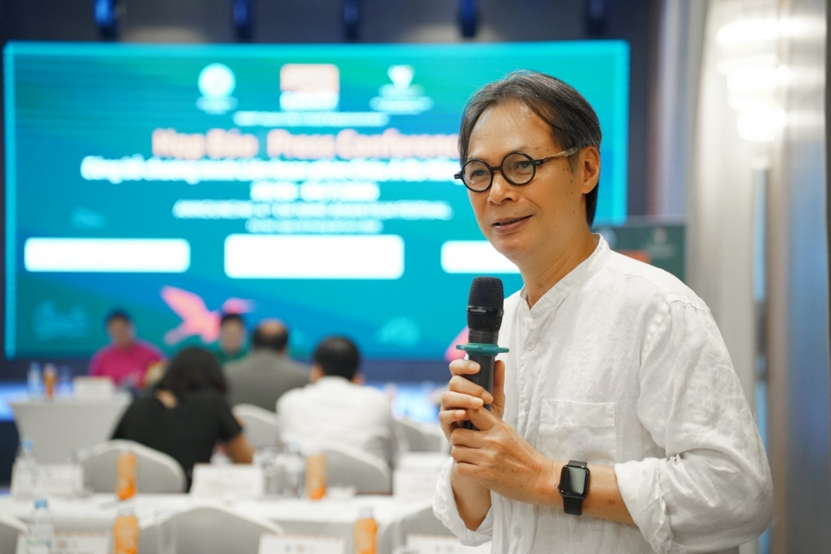 El Artista del Pueblo Tran Luc, miembro del Jurado del Concurso de Cine Asiático de 2026. Foto: Thuy Tien/VOV