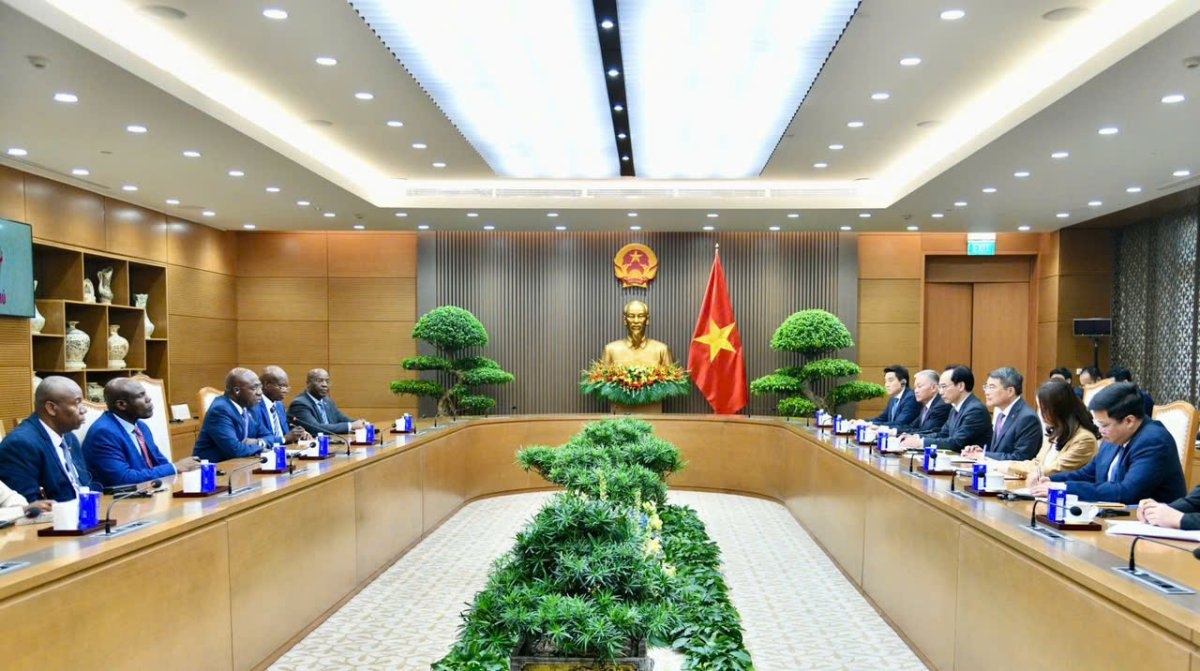 Pertemuan tersebut (Foto: Lai Hoa/VOV)