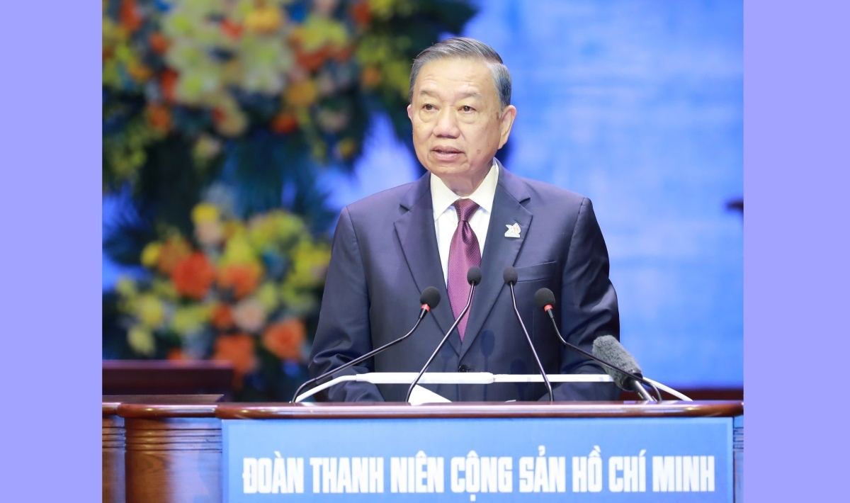 Sekjen sekaligus Presiden To Lam. Foto: VOV