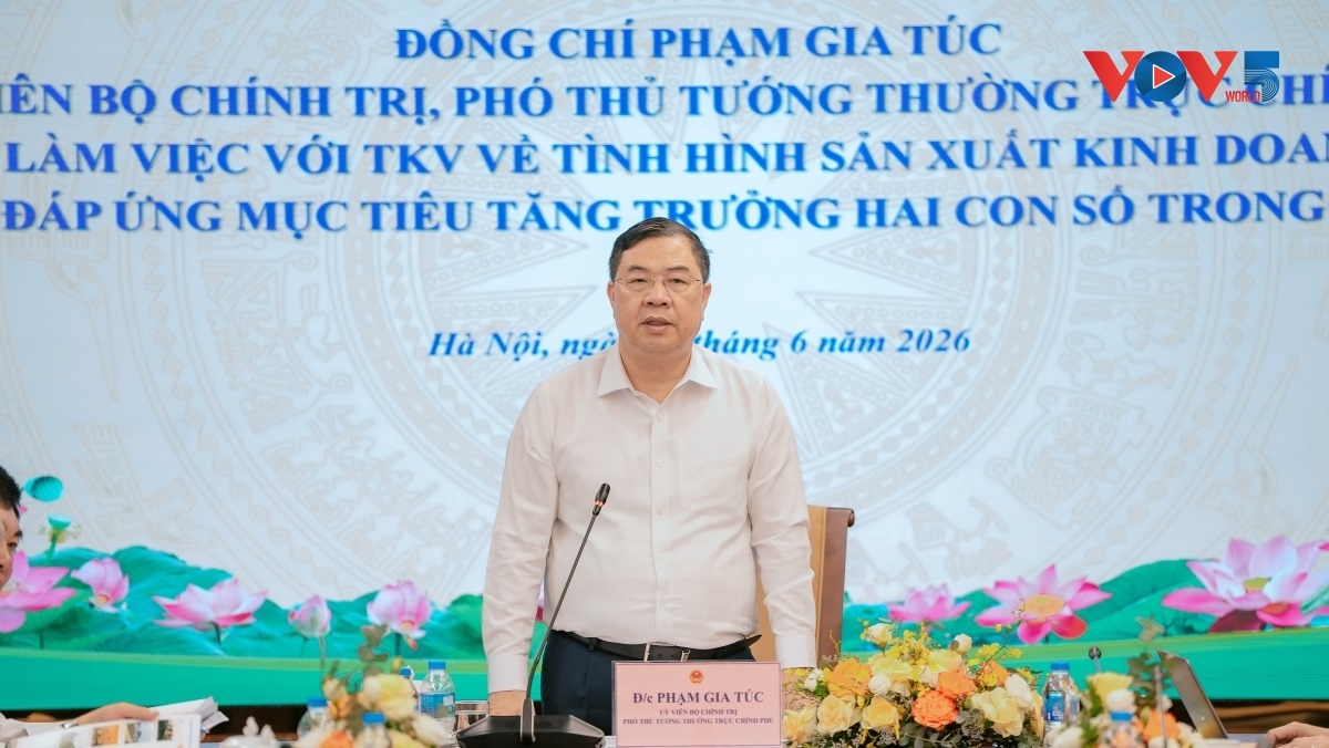 Wakil Harian PM Pham Gia Tuc. Foto: VOV