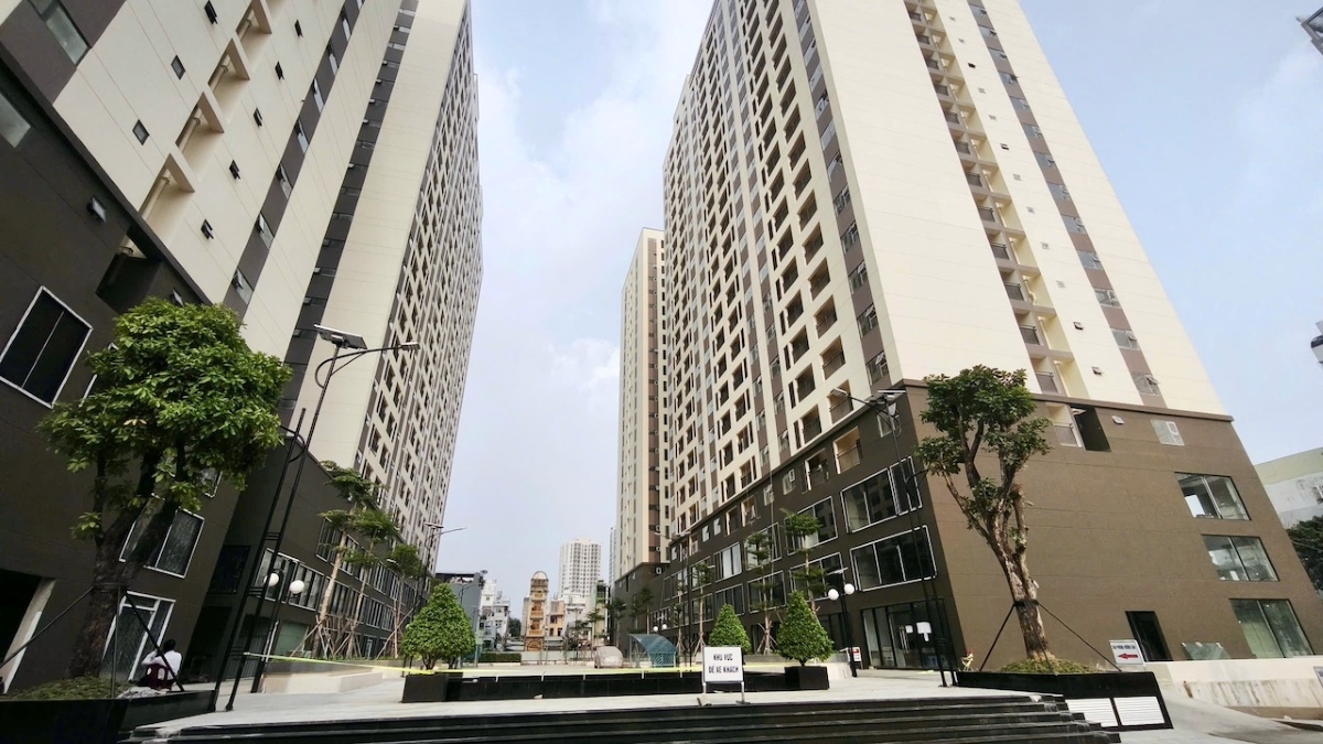 Ciudad Ho Chi Minh está implementando numerosos proyectos de vivienda social. Foto: VOV