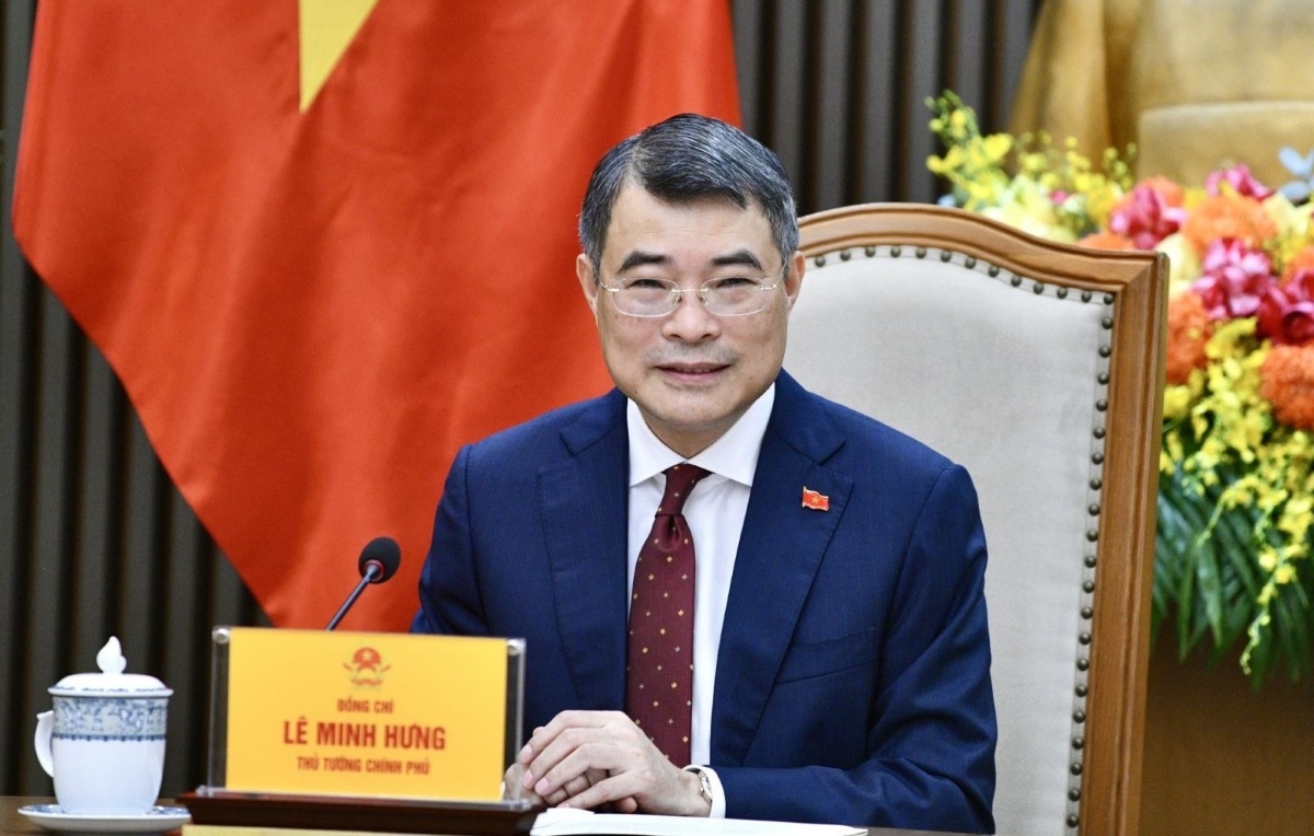 Prime Minister Le Minh Hung. Photo: Lai Hoa/VOV