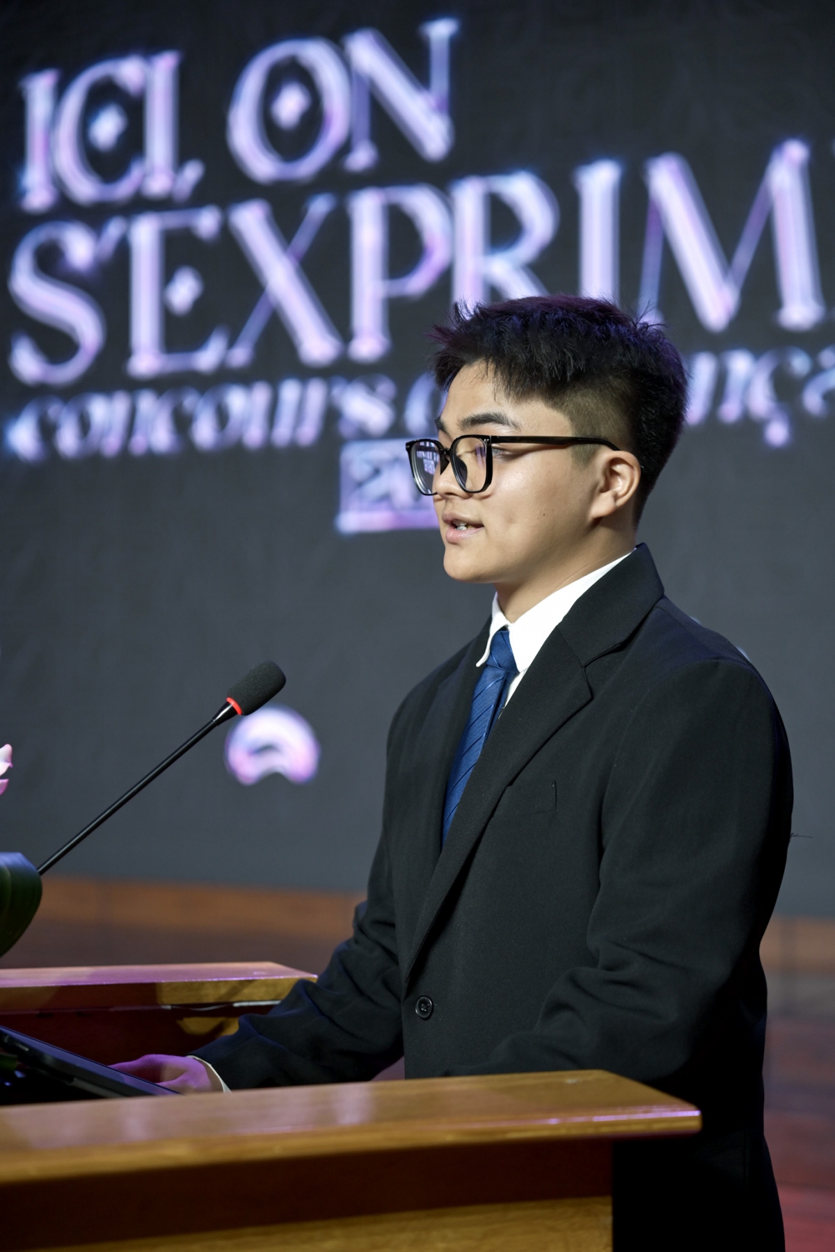 Dang Gia Phong, président du Club francophone de l’Université de médecine de Hanoï