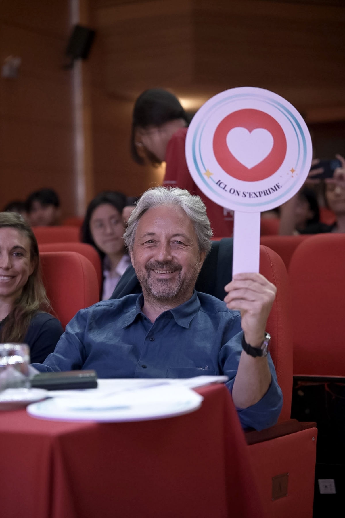 Membre du jury, Éric Soulier, conseiller de coopération et d’action culturelle de l’ambassade de France au Vietnam et directeur de l’Institut français du Vietnam. 