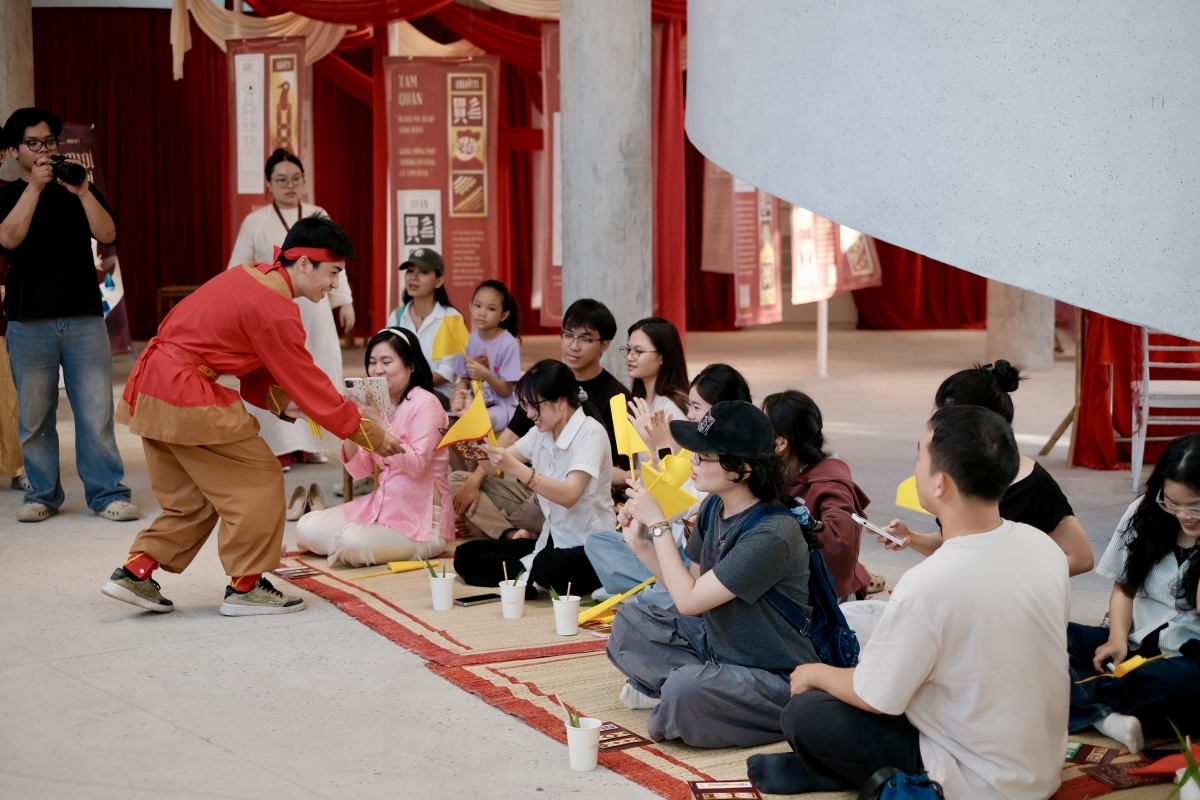 The showcase “Joyful Bai Choi Festival” attracts many young participants... (Photo: Choi Oi Project)