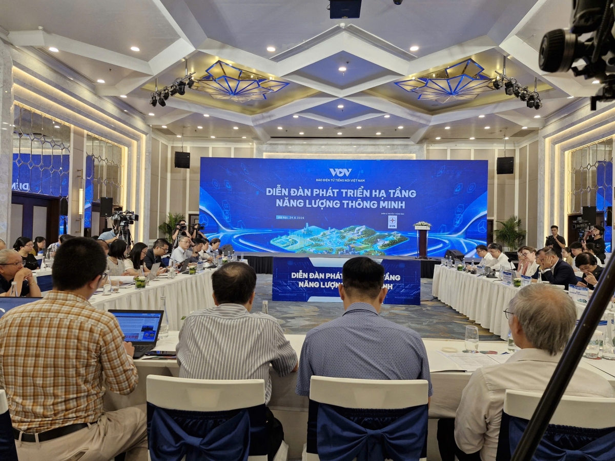 ​Forum sur le développement des infrastructures énergétiques intelligentes. Photo: Ngoc Anh