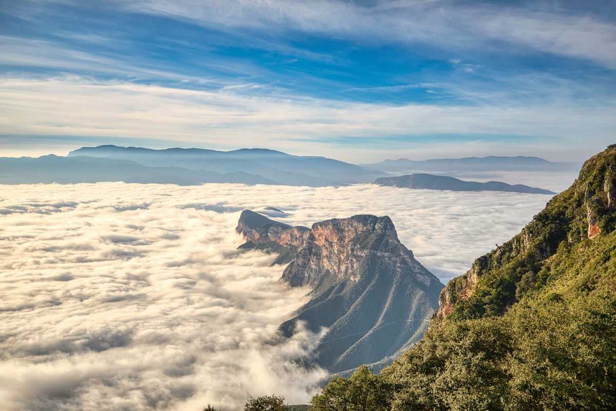 Mirador de Sierra Gorda, en el estado de Querétaro, México. Fuente: IMER