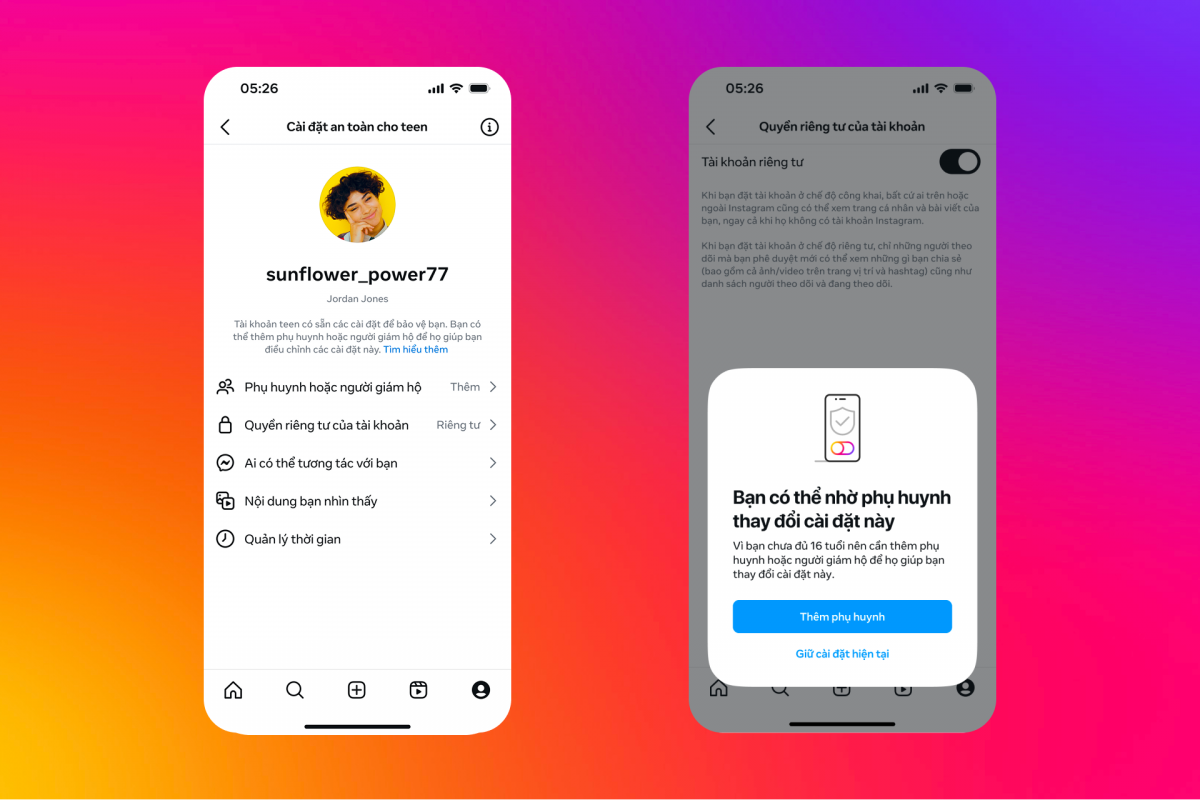 Teen Accounts feature only allows changes to settings with parental approval. (Photo: Meta)