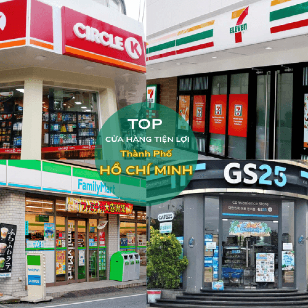 Top convenient stores in Ho Chi Minh City