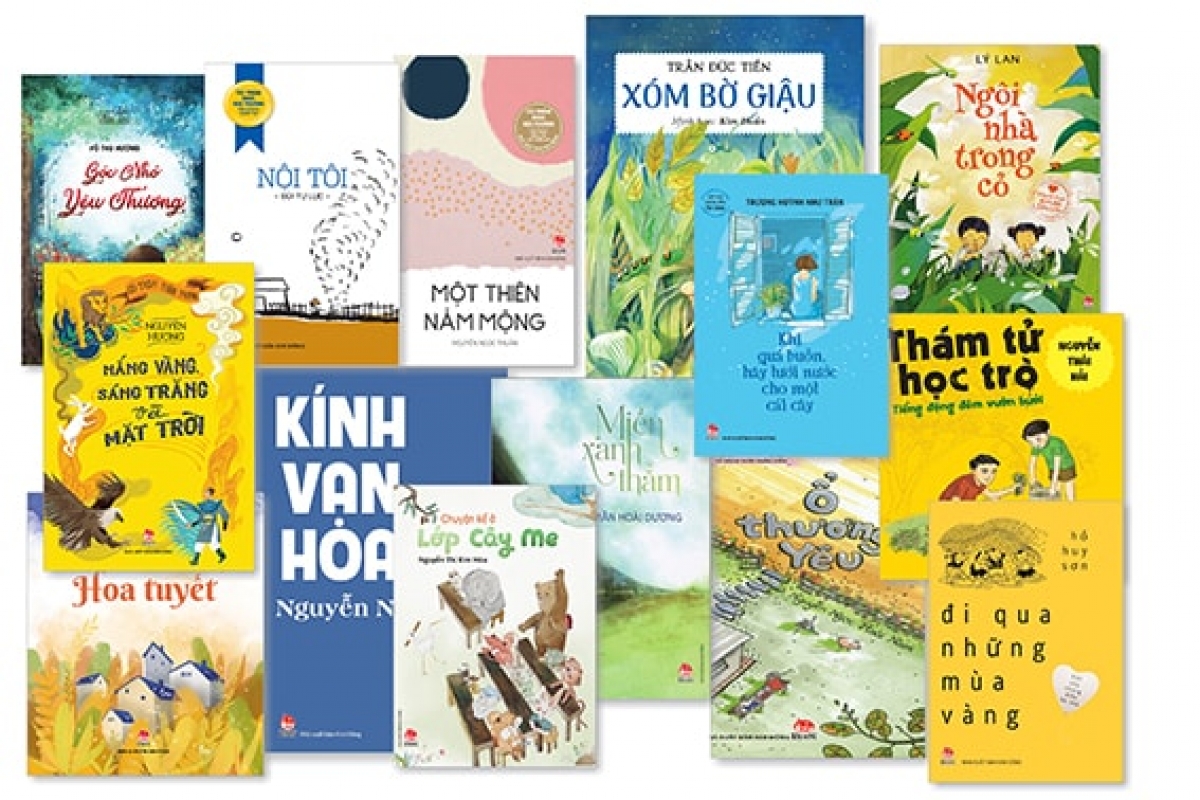 Một số tác phẩm văn học thiếu nhi - Ảnh: nguoihanoi.vn