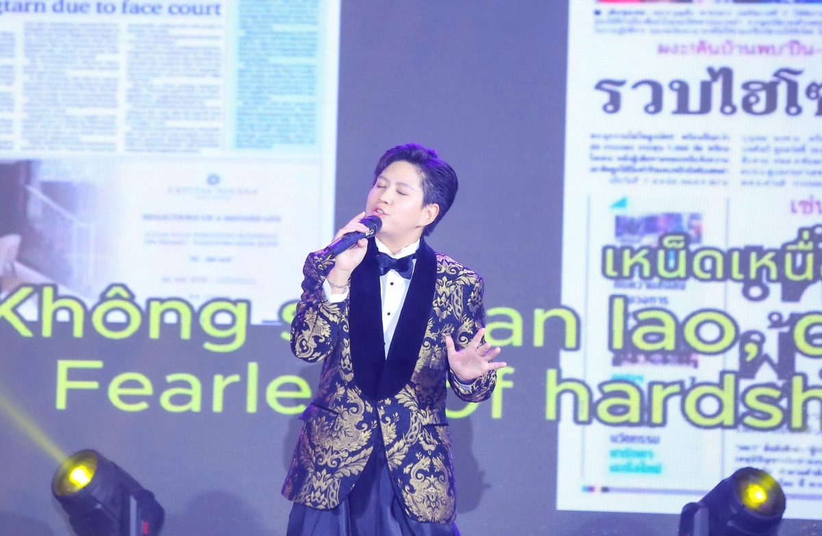 จ๊ะโอ๋ ณัฏฐ์อาภา ผ่องทิพาภรณ์: ดนตรีช่วยให้สื่ออาเซียนเข้าใจกันมากขึ้น (Photo: Nhandan.vn)