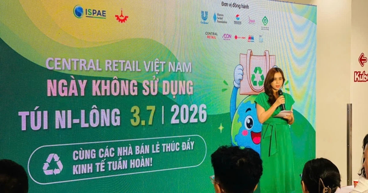 Lancement de la campagne «Journée sans sac plastique au Vietnam 2026». Photo: Journal Nhân Dân